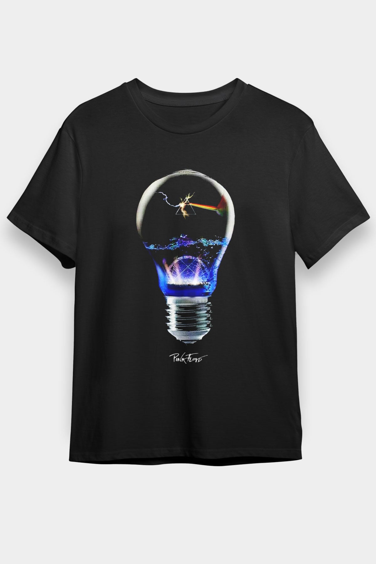 Pink Floyd Siyah Unisex Tişört T-Shirt - TişörtFabrikası