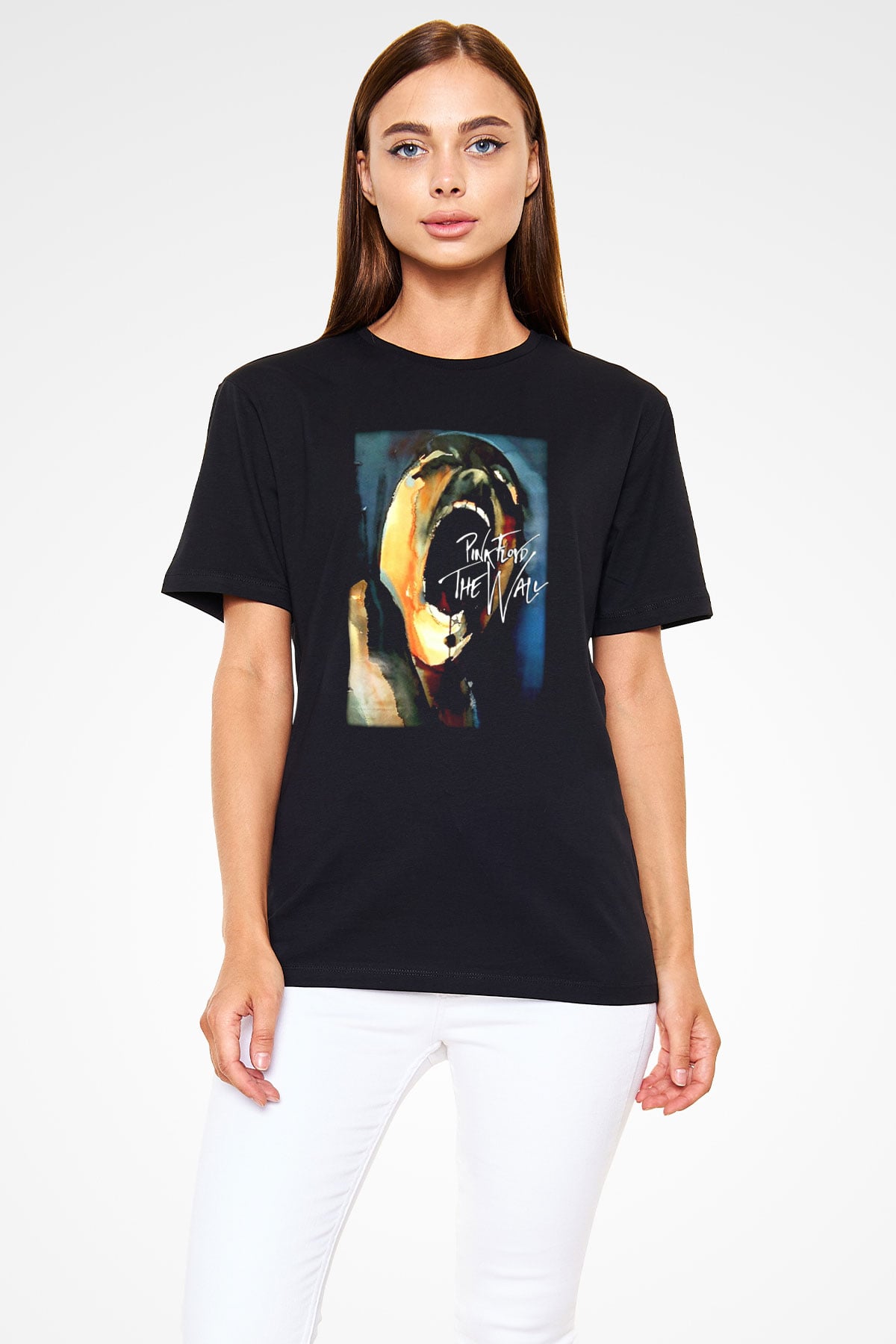 Pink Floyd Siyah Unisex Tişört T-Shirt - TişörtFabrikası