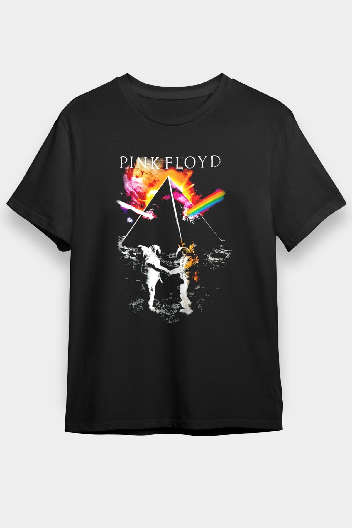 Pink Floyd Siyah Unisex Tişört T-Shirt - TişörtFabrikası