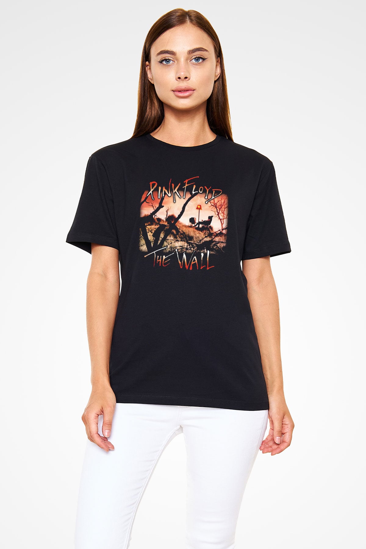 Pink Floyd Siyah Unisex Tişört T-Shirt - TişörtFabrikası