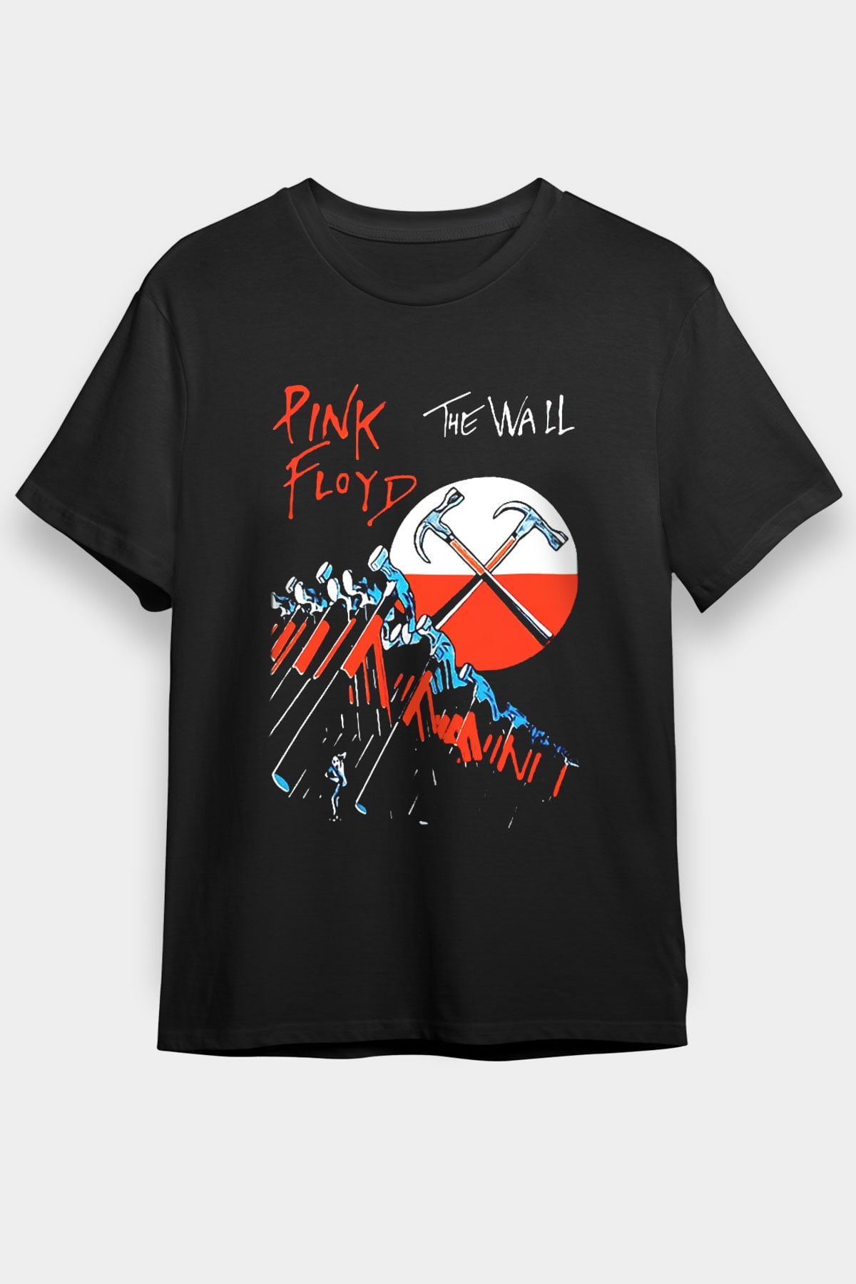 Pink Floyd Siyah Unisex Tişört T-Shirt - TişörtFabrikası