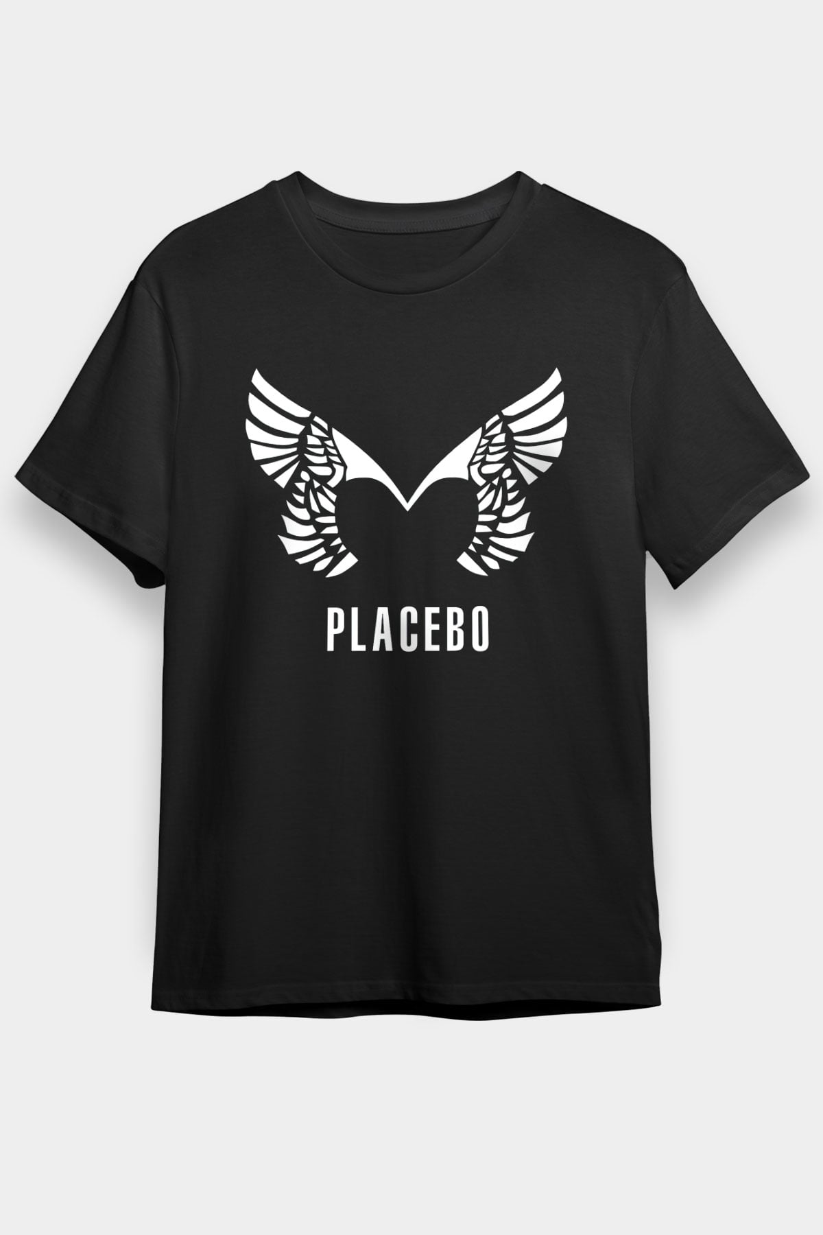 Placebo Siyah Unisex Tişört T-Shirt - TişörtFabrikası