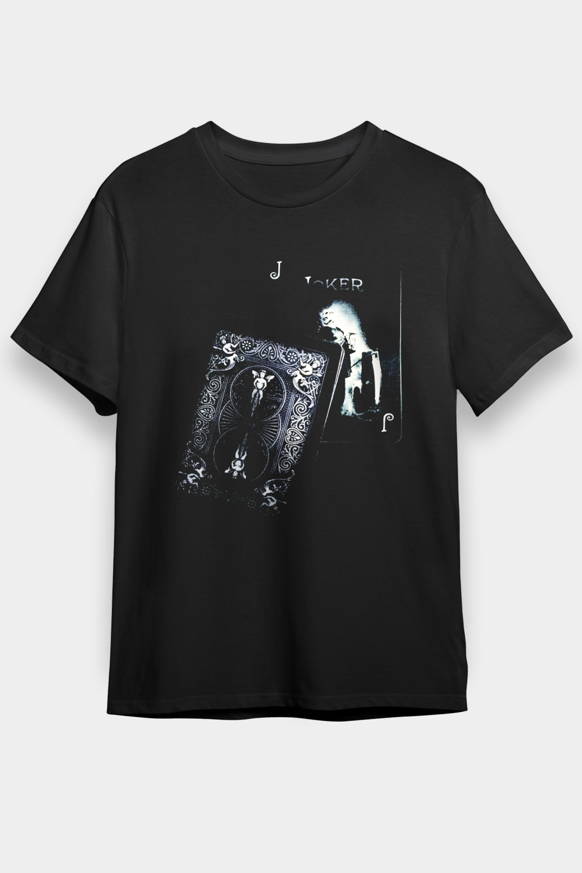 Poker Siyah Unisex Tişört T-Shirt