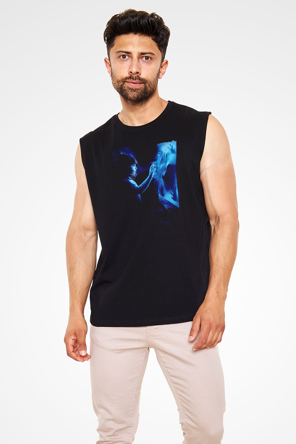 Poltergeist Siyah Unisex  Kolsuz Tişört