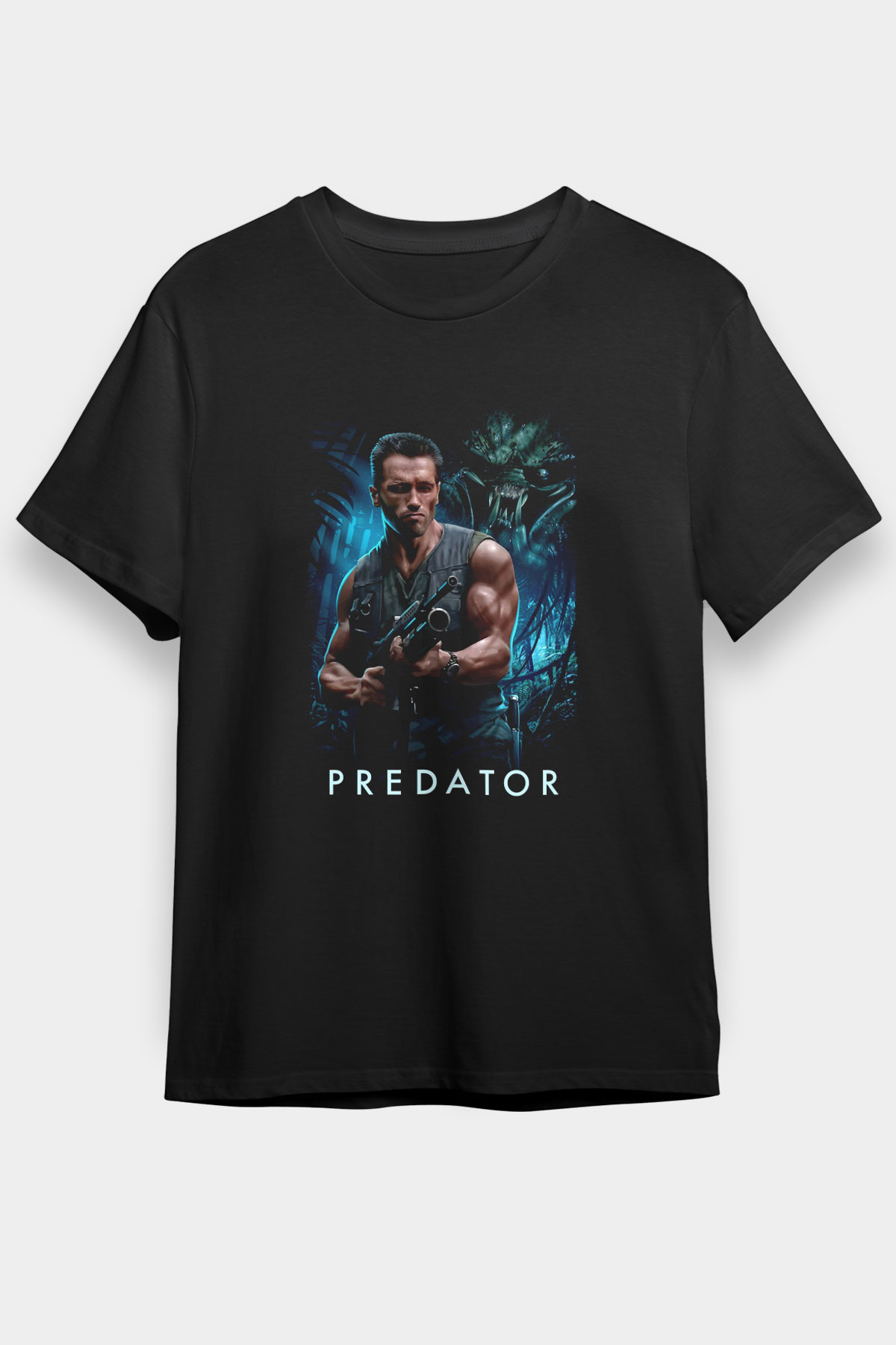 Predator Siyah Unisex Tişört T-Shirt