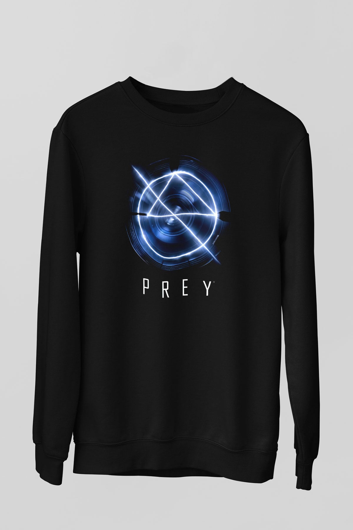 Prey Siyah Unisex Sweatshirt