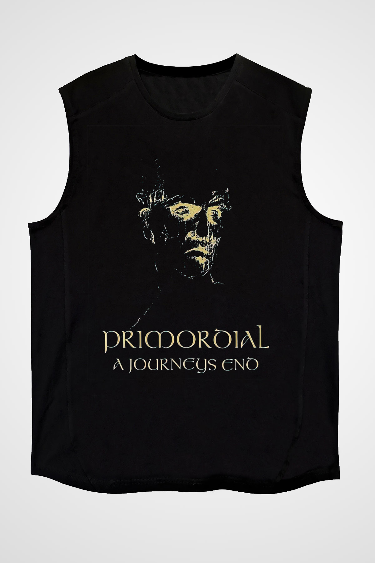 Primordial Siyah Unisex Kolsuz Tişört