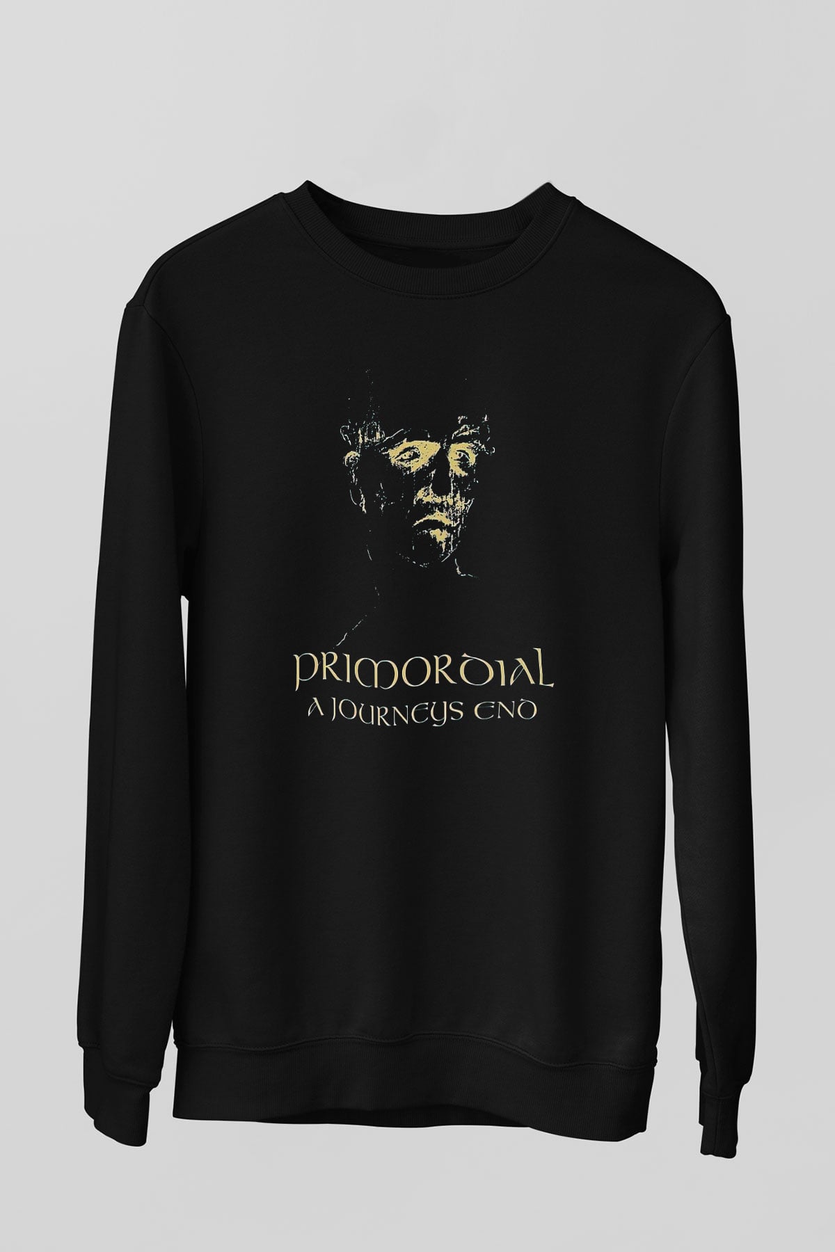 Primordial Siyah Unisex Sweatshirt