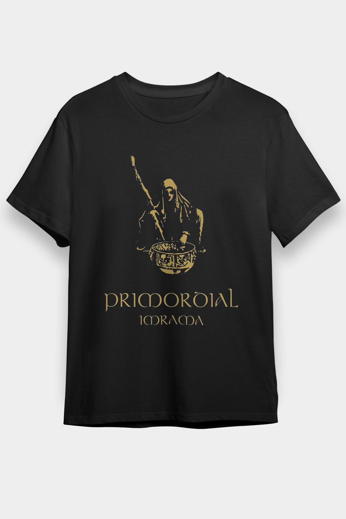 Primordial Siyah Unisex Tişört T-Shirt - TişörtFabrikası