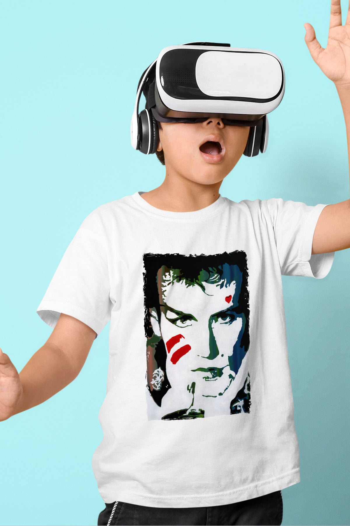 Prince Beyaz Unisex Çocuk Tişört