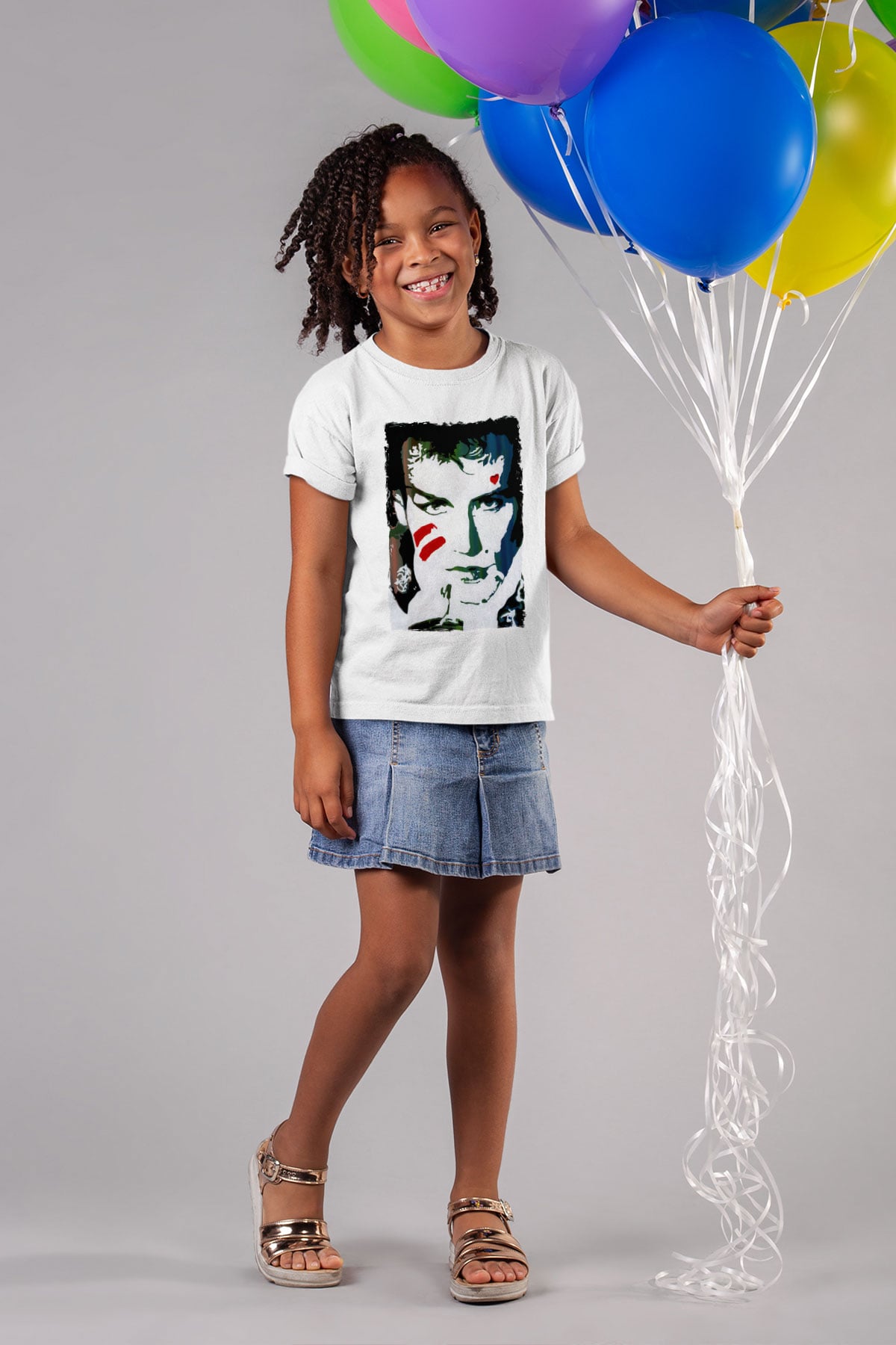 Prince Beyaz Unisex Çocuk Tişört