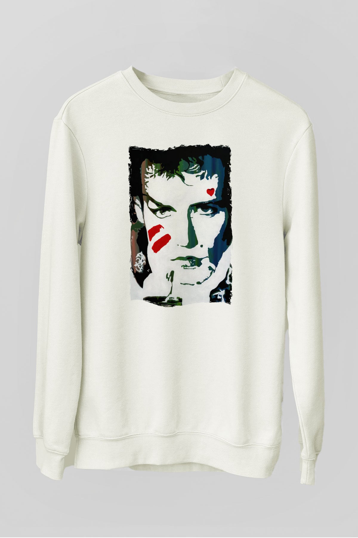 Prince Beyaz Unisex Sweatshirt
