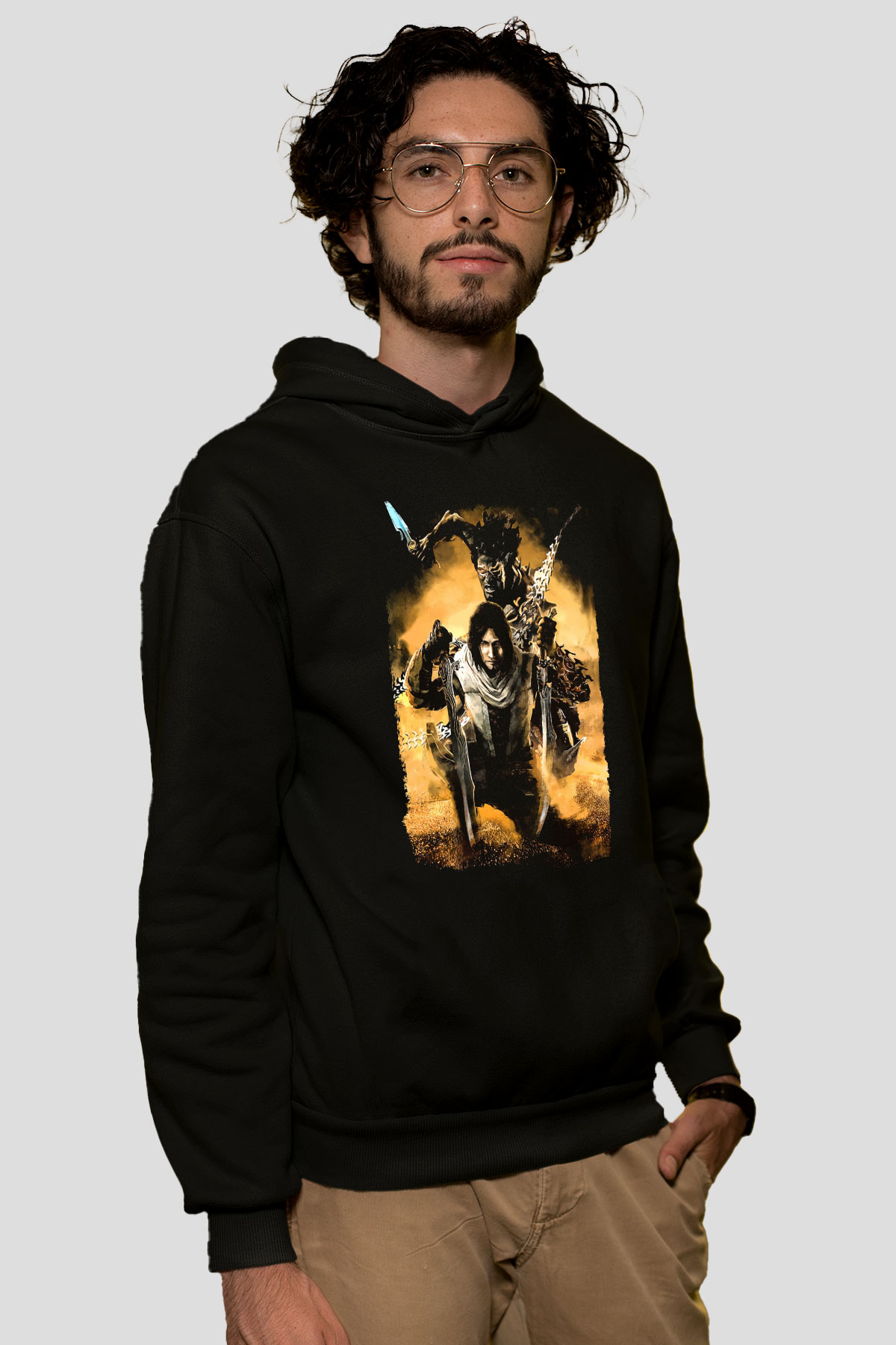Prince Of Persia Siyah Unisex Hoodie