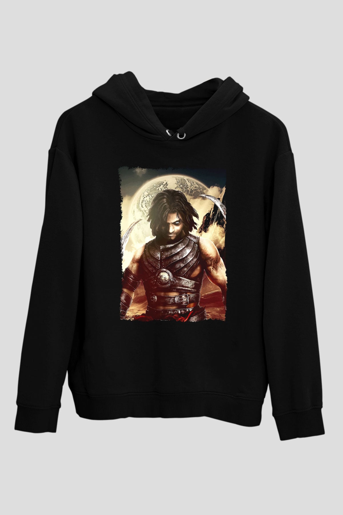 Prince Of Persia Siyah Unisex Hoodie