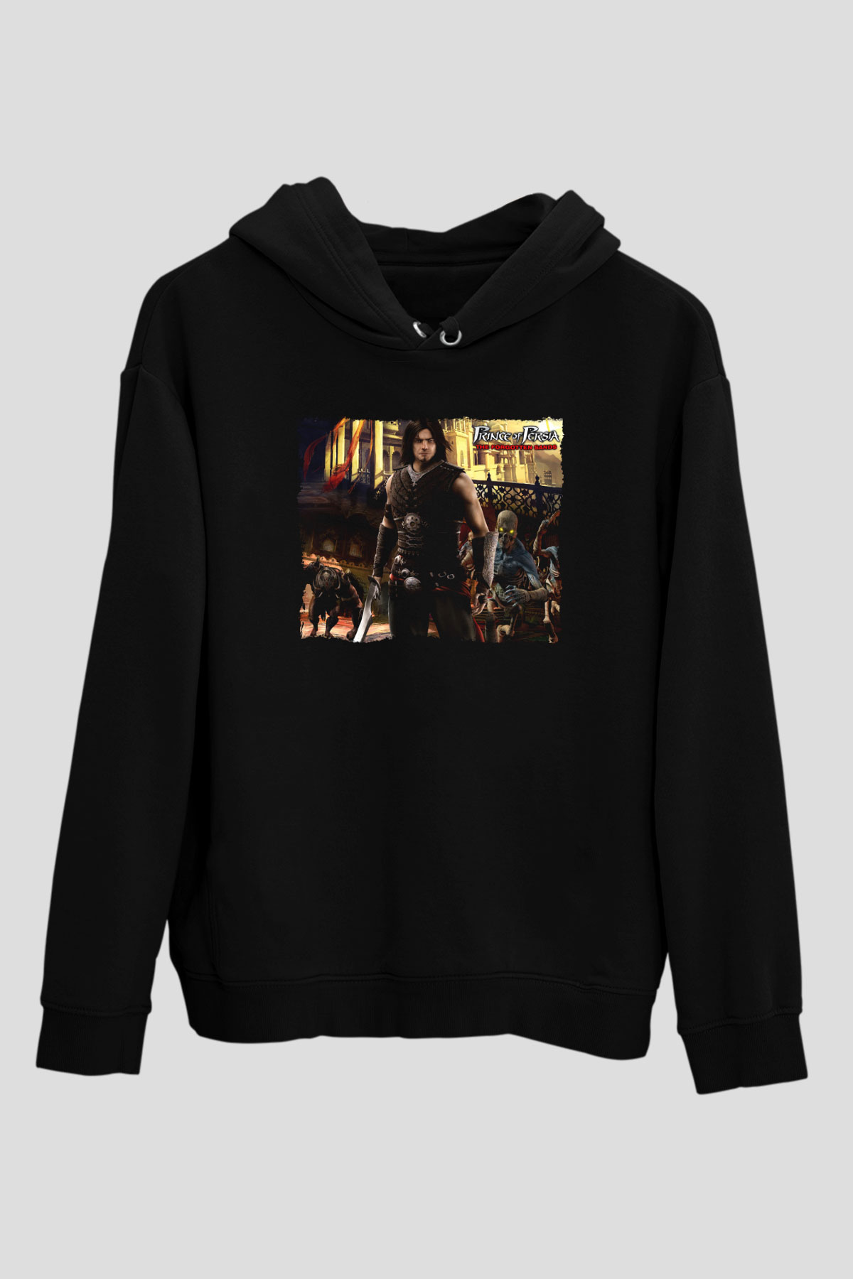 Prince Of Persia Siyah Unisex Hoodie