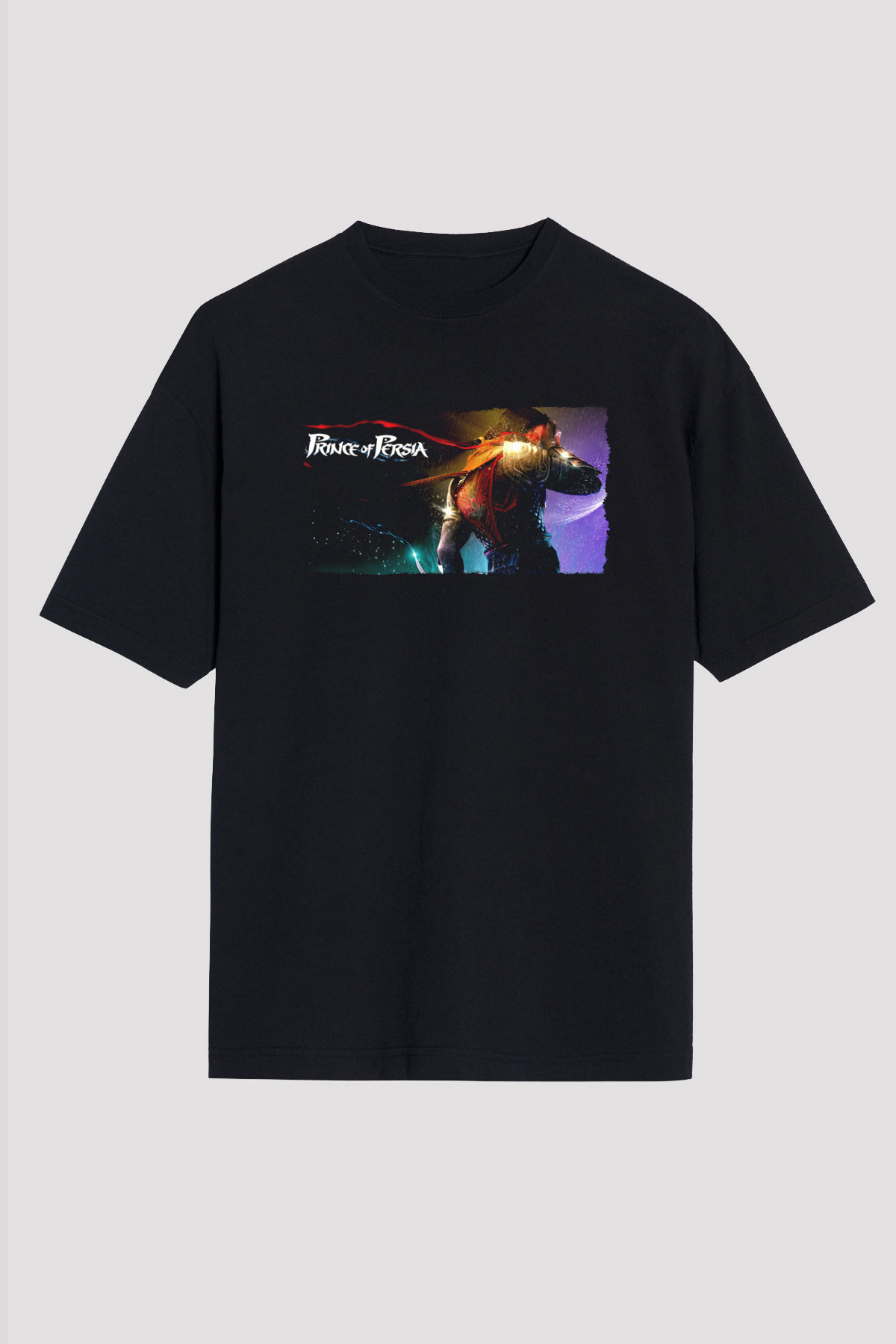 Prince Of Persia Siyah Oversize Tişört Oversize T-shirt