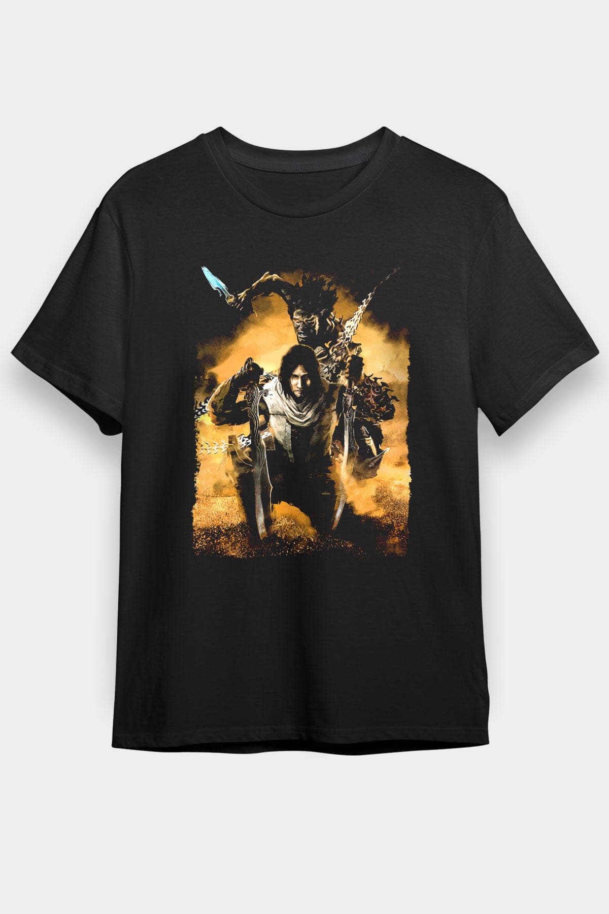Prince Of Persia Siyah Unisex Tişört T-Shirt