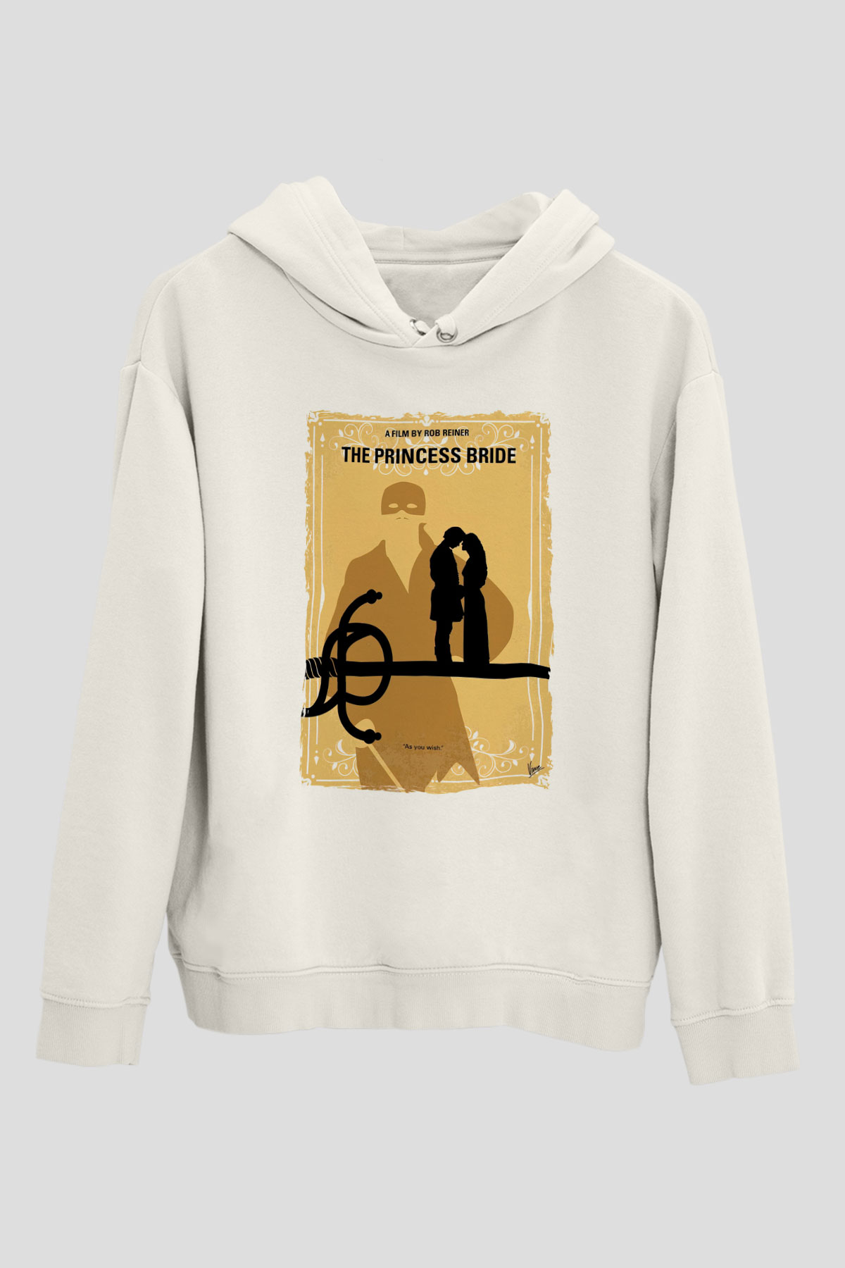 Princess Bride Beyaz Unisex Hoodie