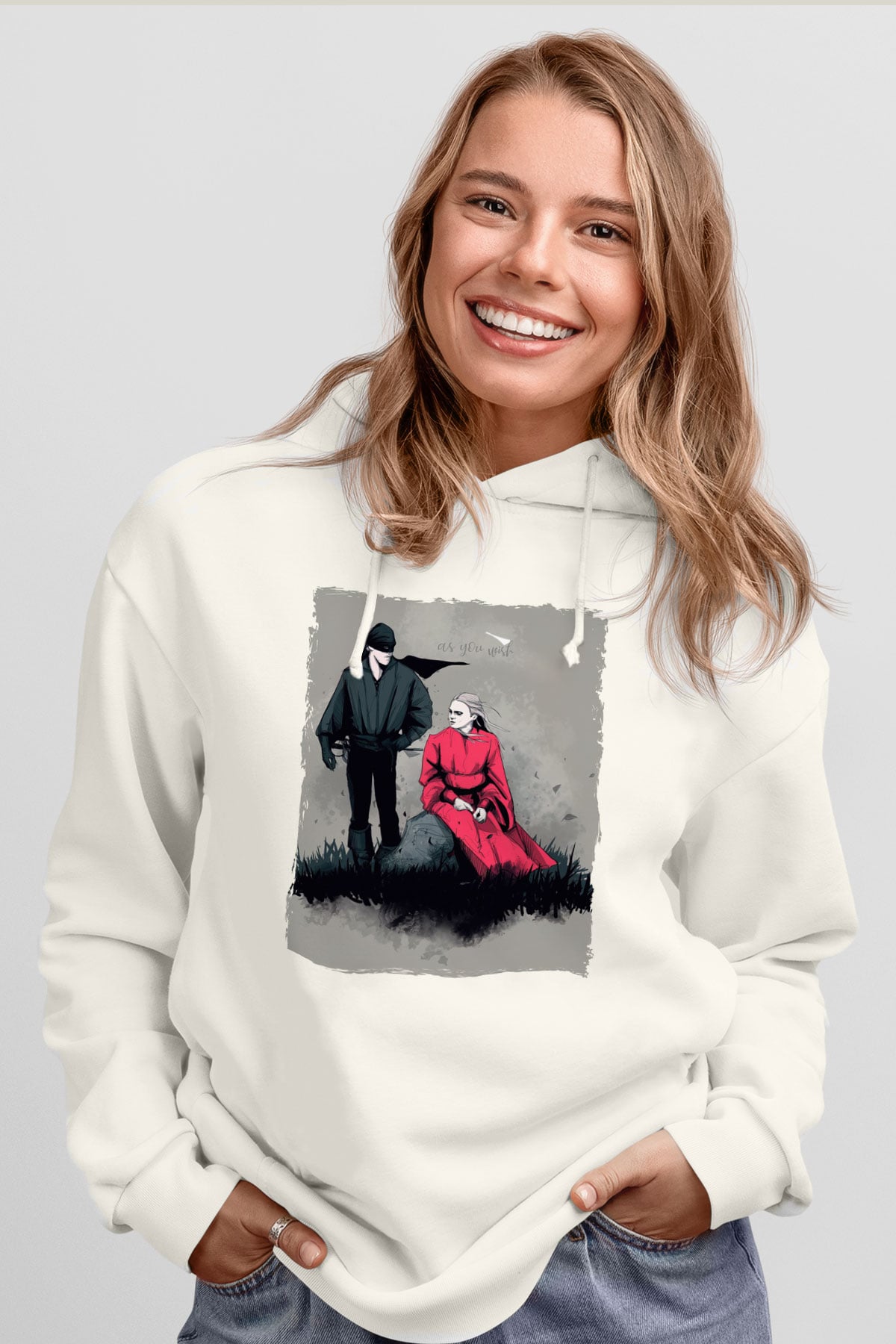 Princess Bride Beyaz Unisex Hoodie