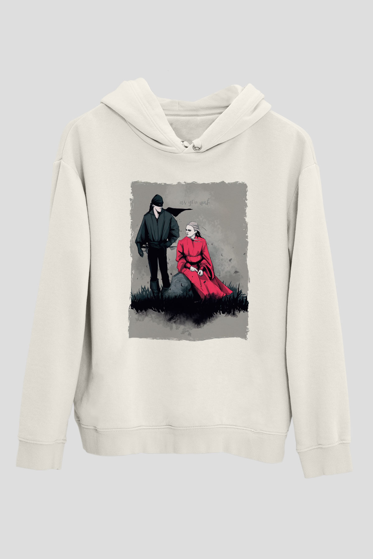 Princess Bride Beyaz Unisex Hoodie