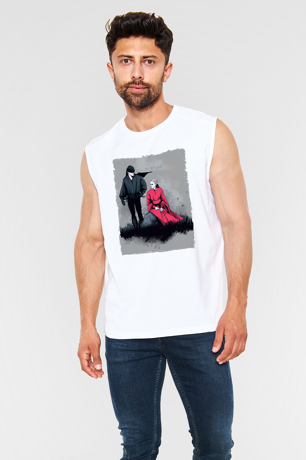 Princess Bride Beyaz Unisex  Kolsuz Tişört