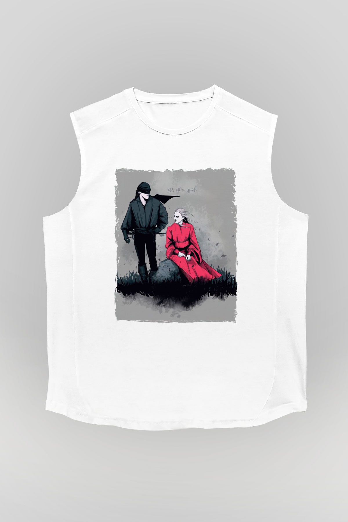 Princess Bride Beyaz Unisex  Kolsuz Tişört