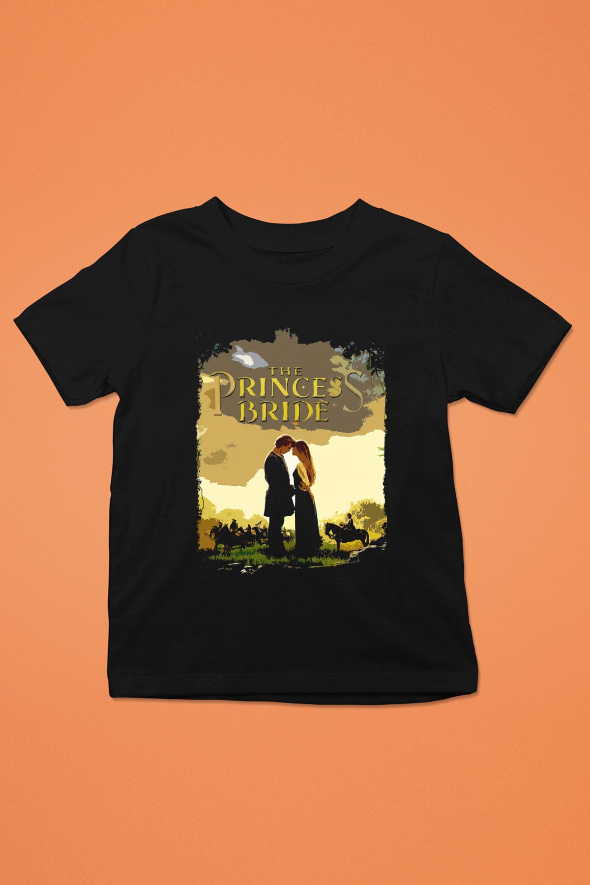 Princess Bride Siyah Unisex  Çocuk Tişört