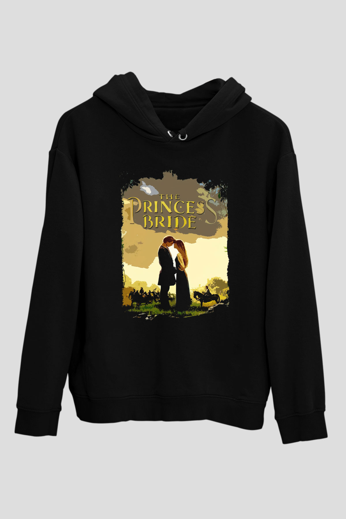 Princess Bride Siyah Unisex Hoodie