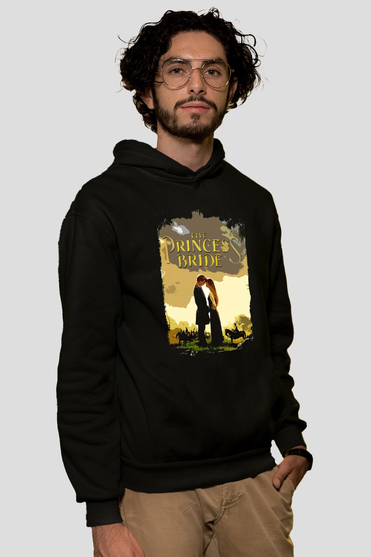 Princess Bride Siyah Unisex Hoodie