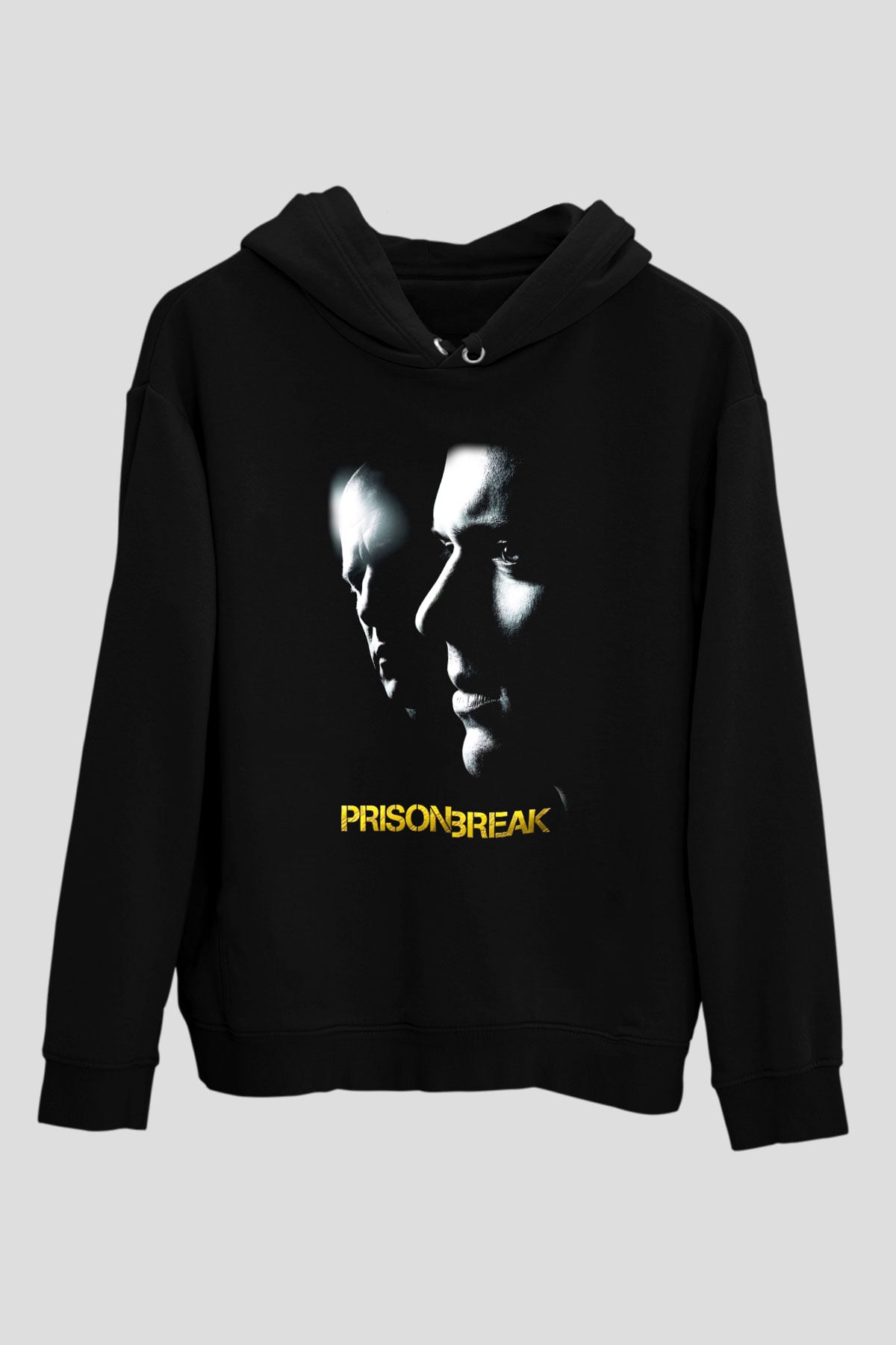 Prison Break Siyah Unisex Hoodie