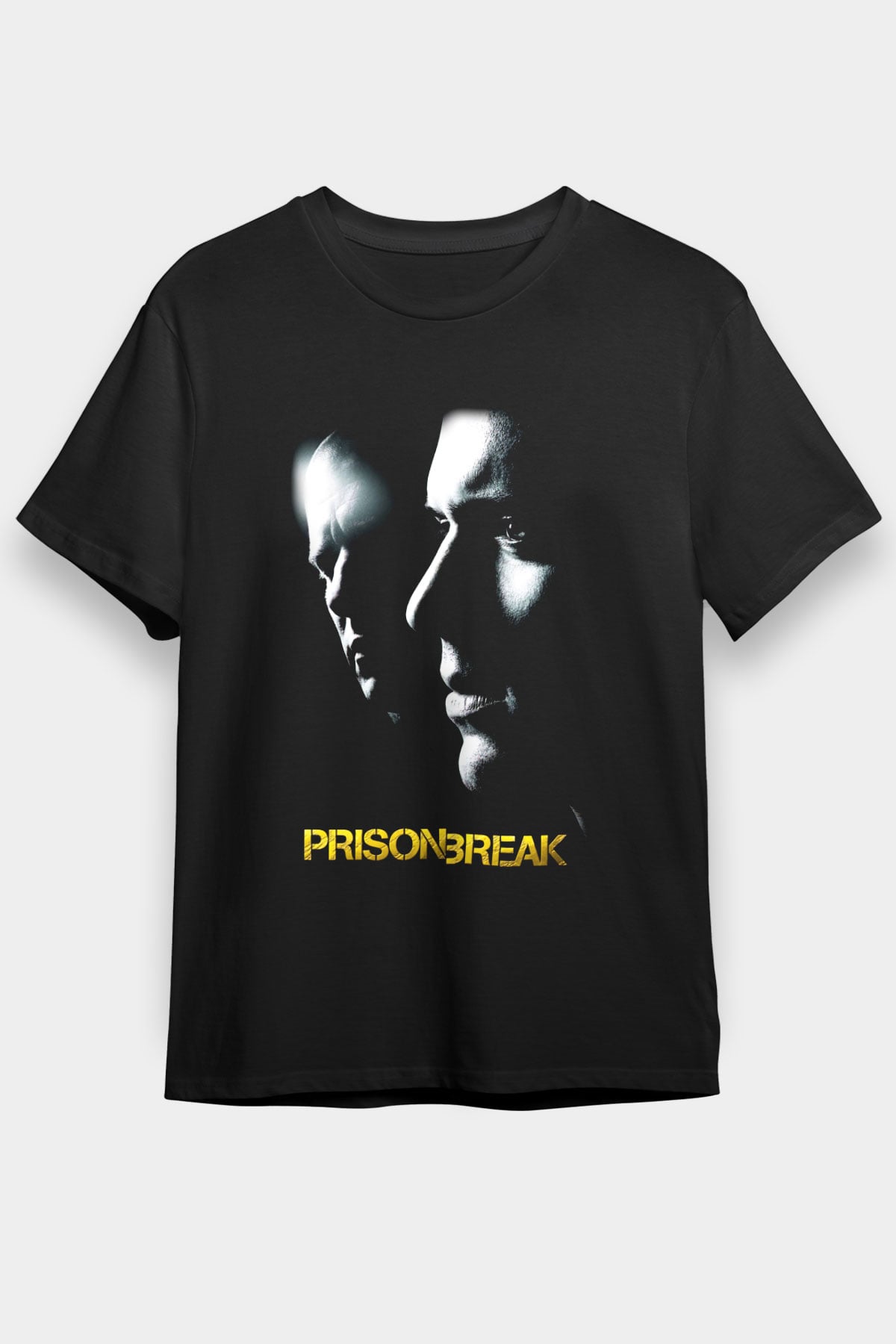 Prison Break Siyah Unisex Tişört T-Shirt