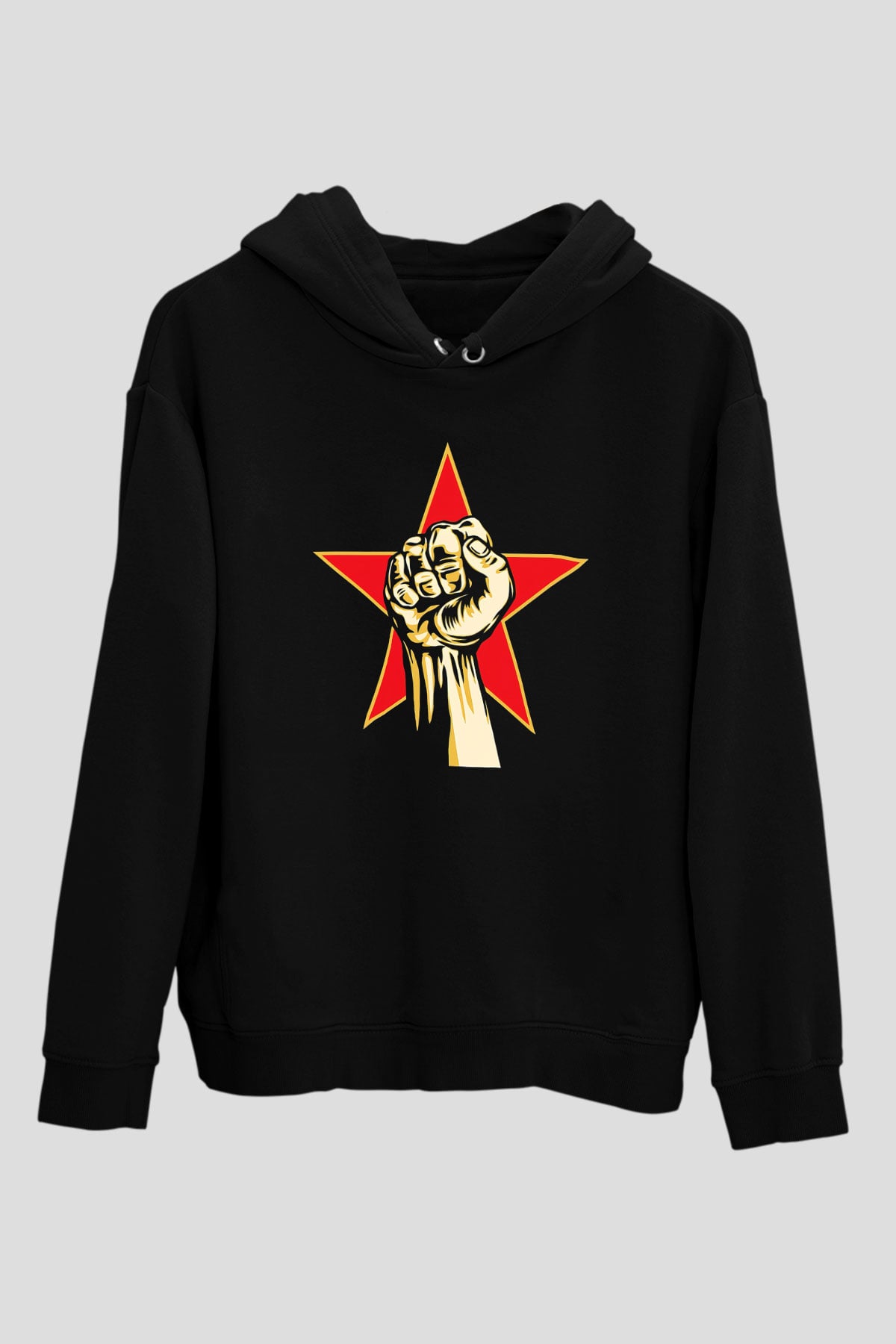 Prophets of Rage Siyah Unisex Hoodie