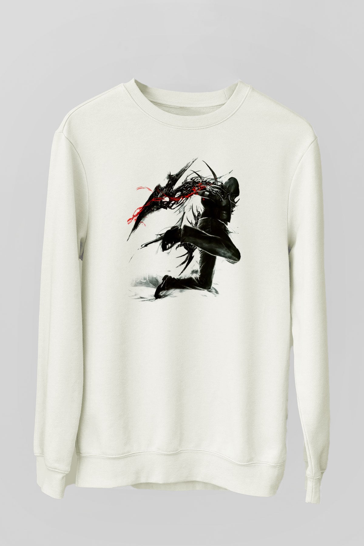 Prototype Beyaz Unisex Sweatshirt