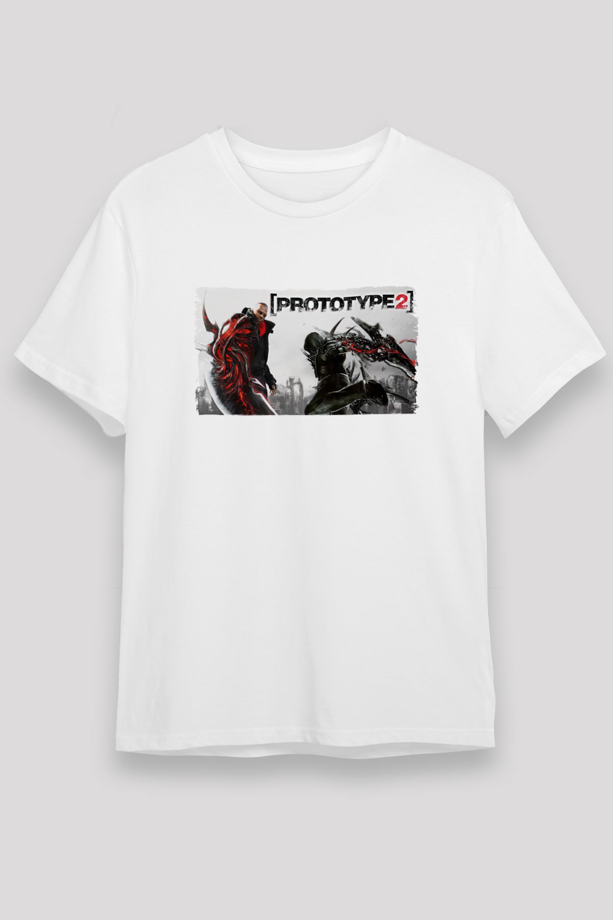 Prototype Beyaz Unisex Tişört T-Shirt