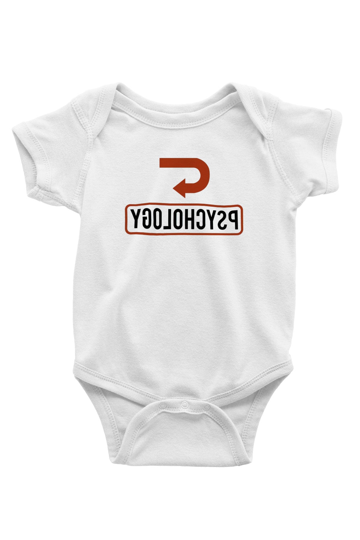 Psikolog Beyaz Bebek Body - Zıbın
