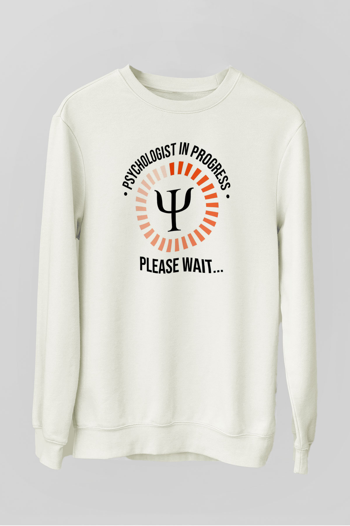 Psikolog Beyaz Unisex Sweatshirt