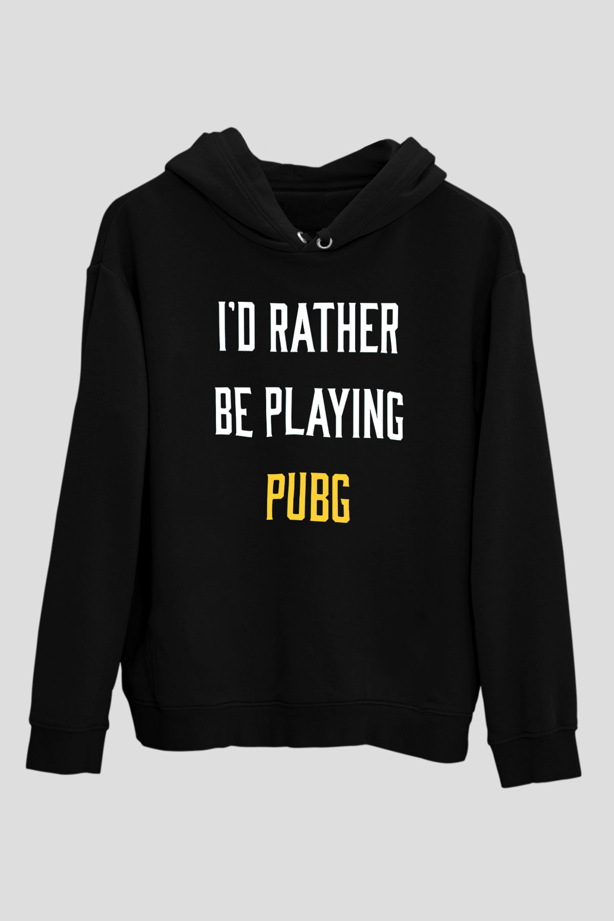 PUBG Siyah Unisex Hoodie