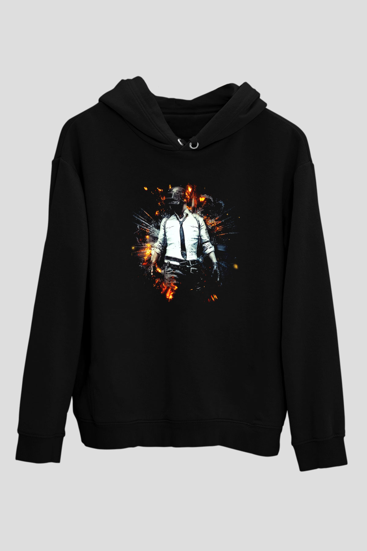 PUBG Siyah Unisex Hoodie