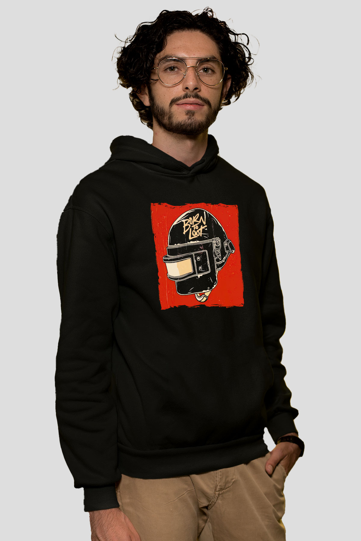 PUBG Siyah Unisex Hoodie