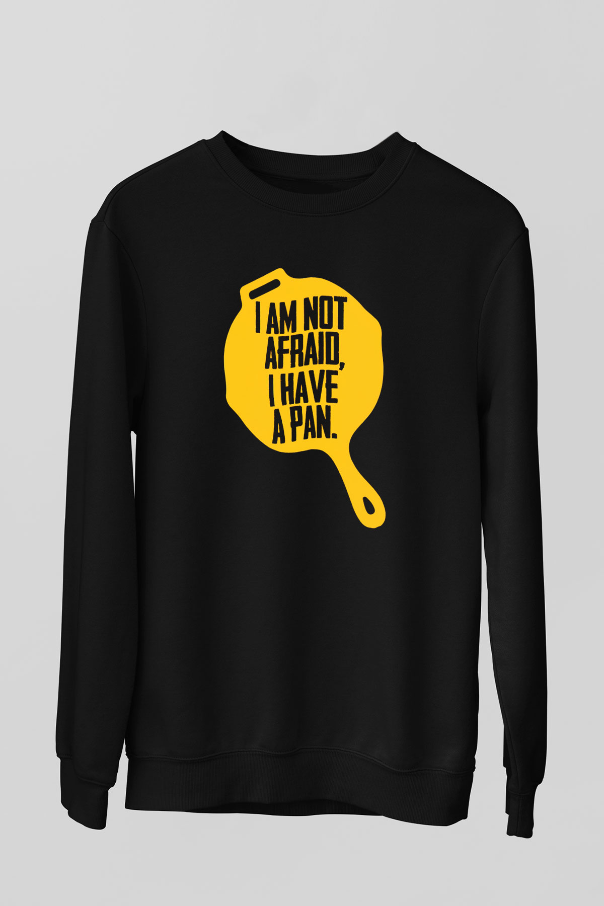 PUBG Siyah Unisex Sweatshirt