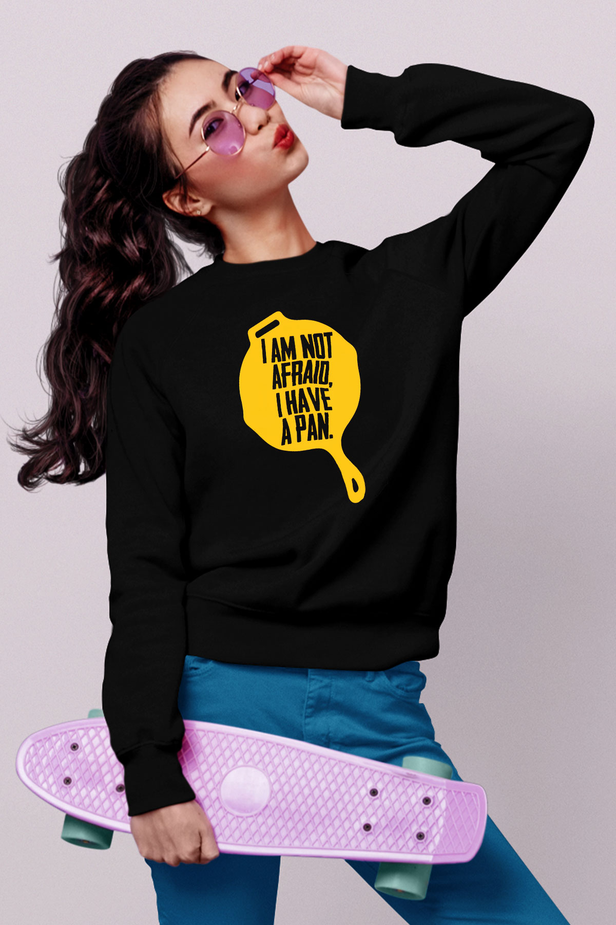 PUBG Siyah Unisex Sweatshirt