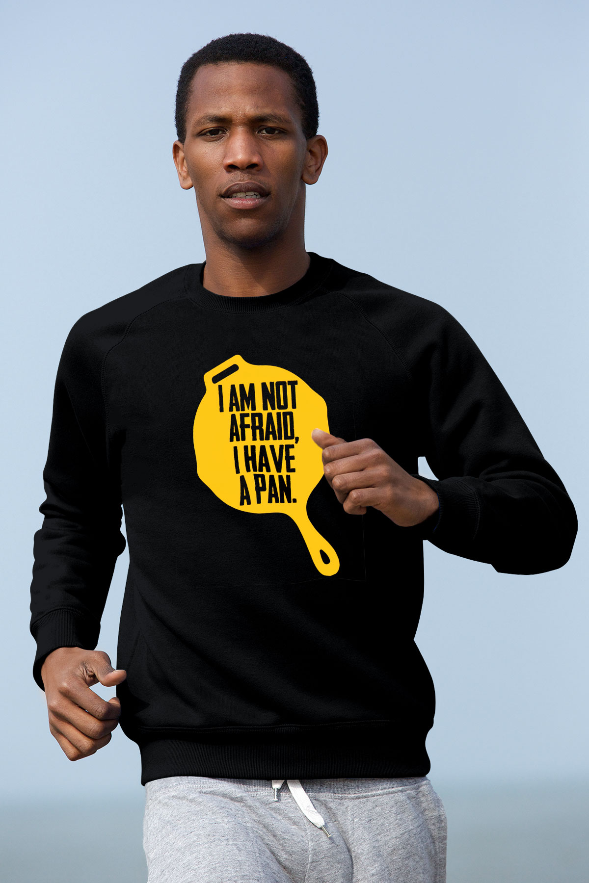 PUBG Siyah Unisex Sweatshirt