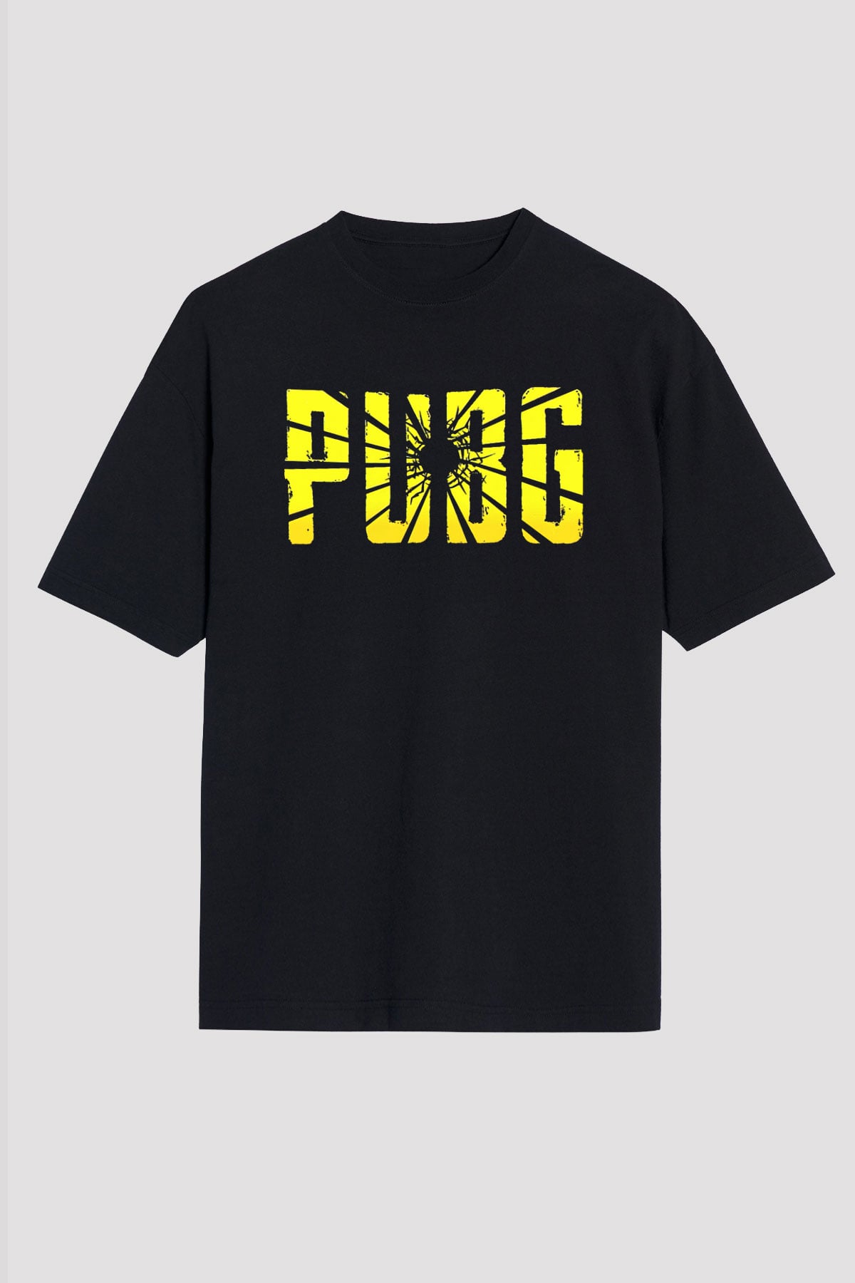PUBG Siyah Oversize Tişört Oversize T-shirt
