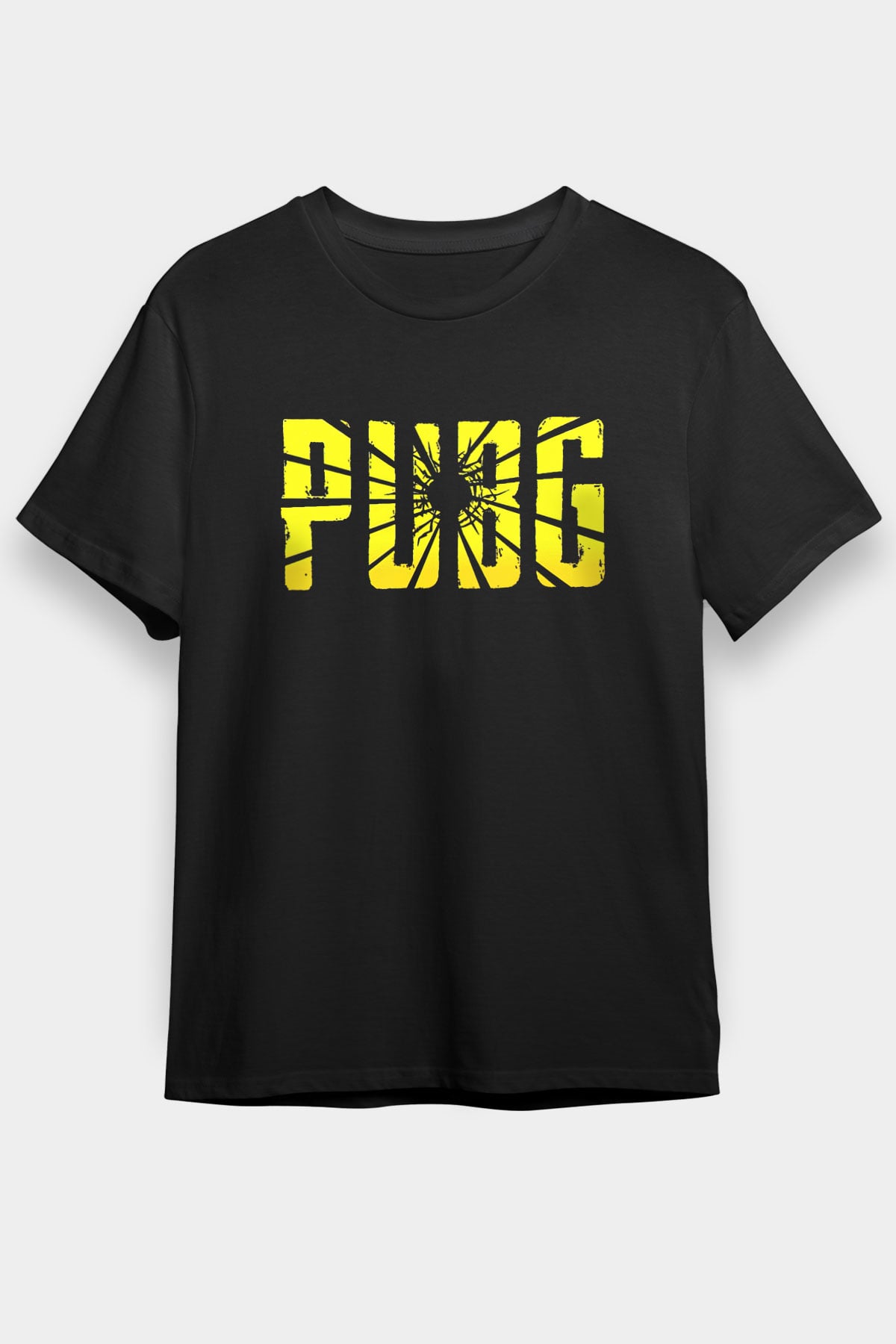 PUBG Siyah Unisex Tişört T-Shirt