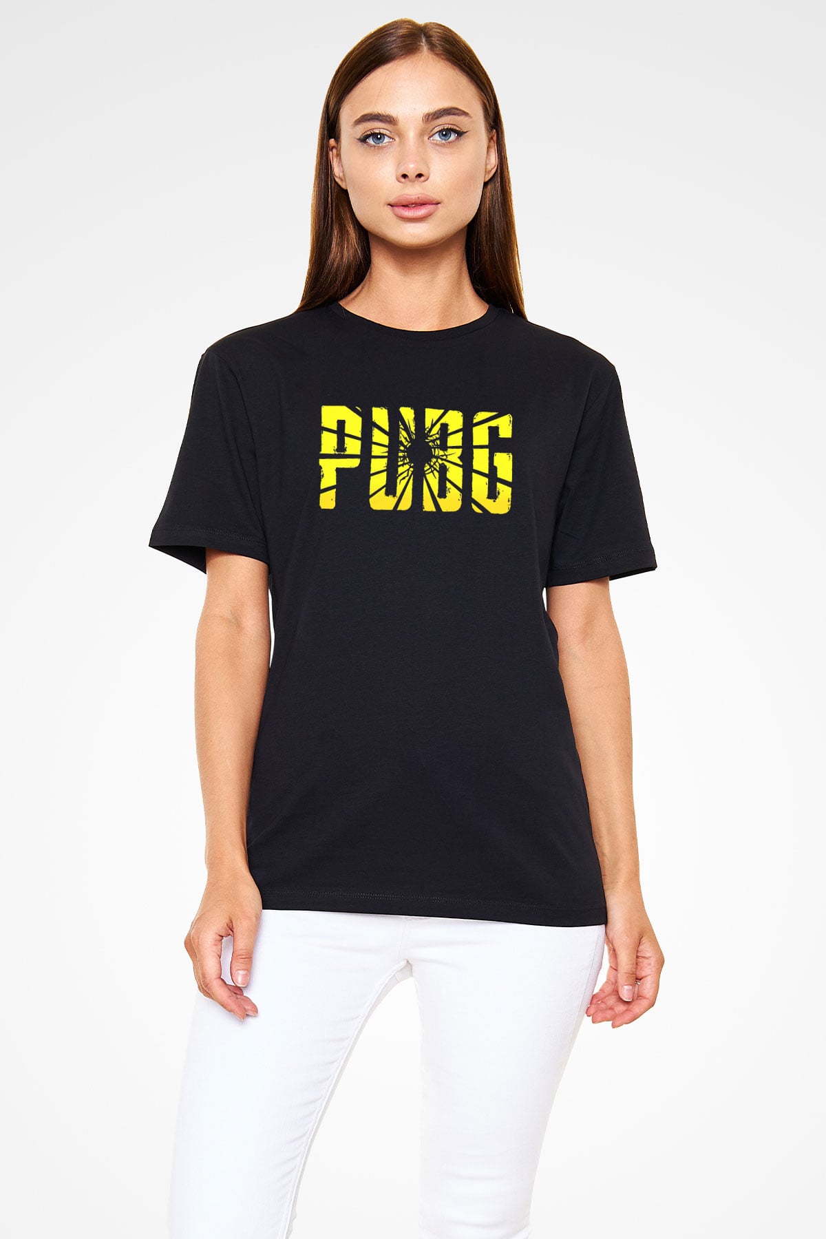 PUBG Siyah Unisex Tişört T-Shirt