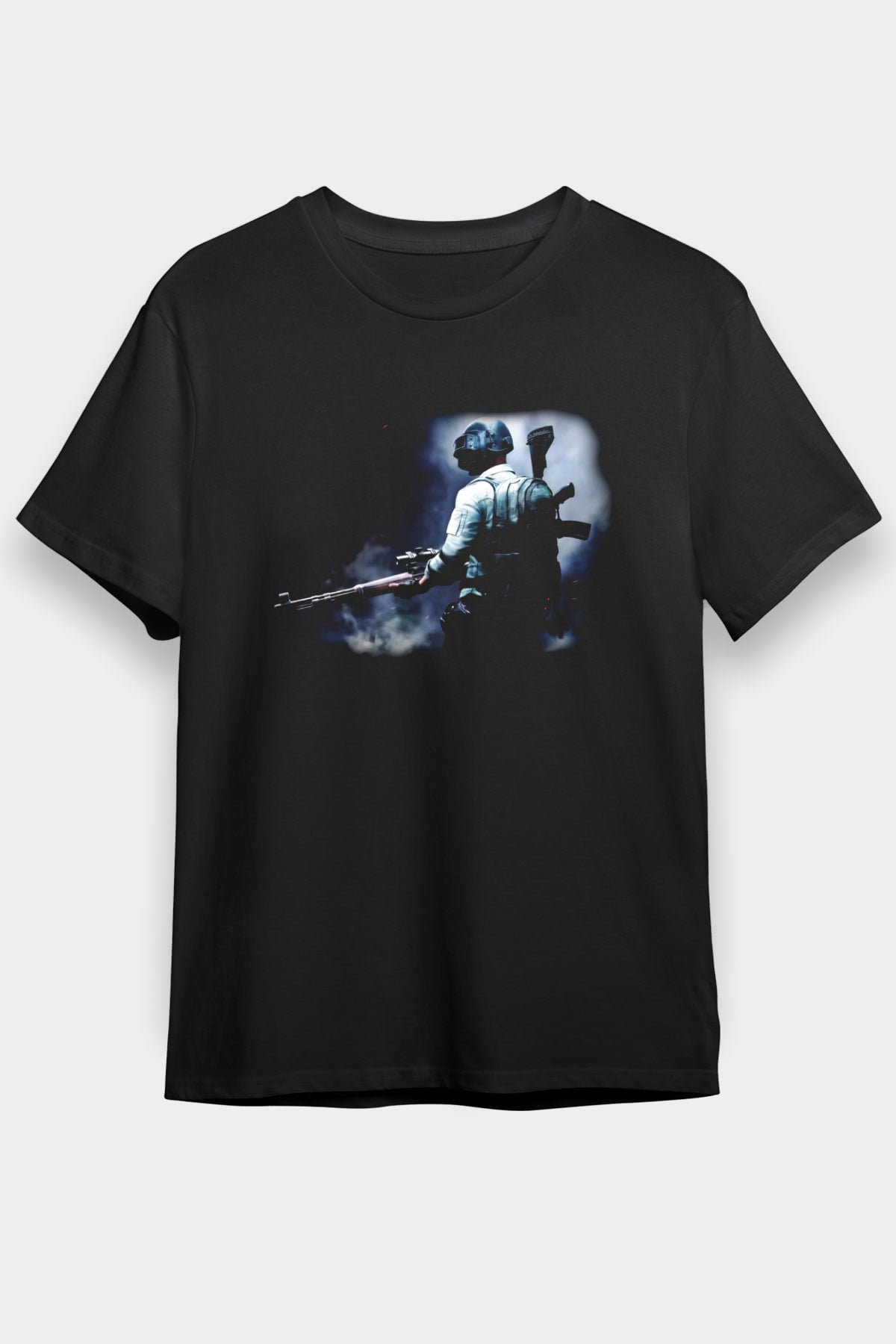 PUBG Siyah Unisex Tişört T-Shirt