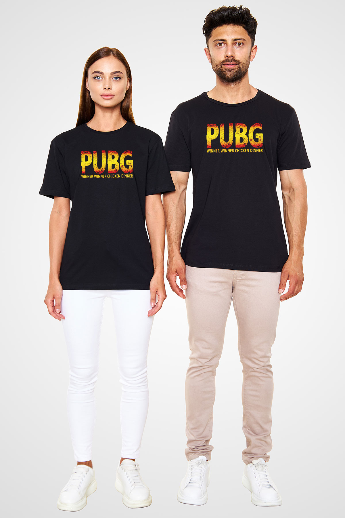 PUBG Siyah Unisex Tişört T-Shirt