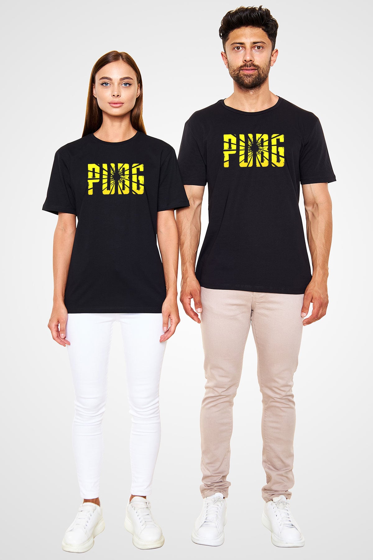 PUBG Siyah Unisex Tişört T-Shirt