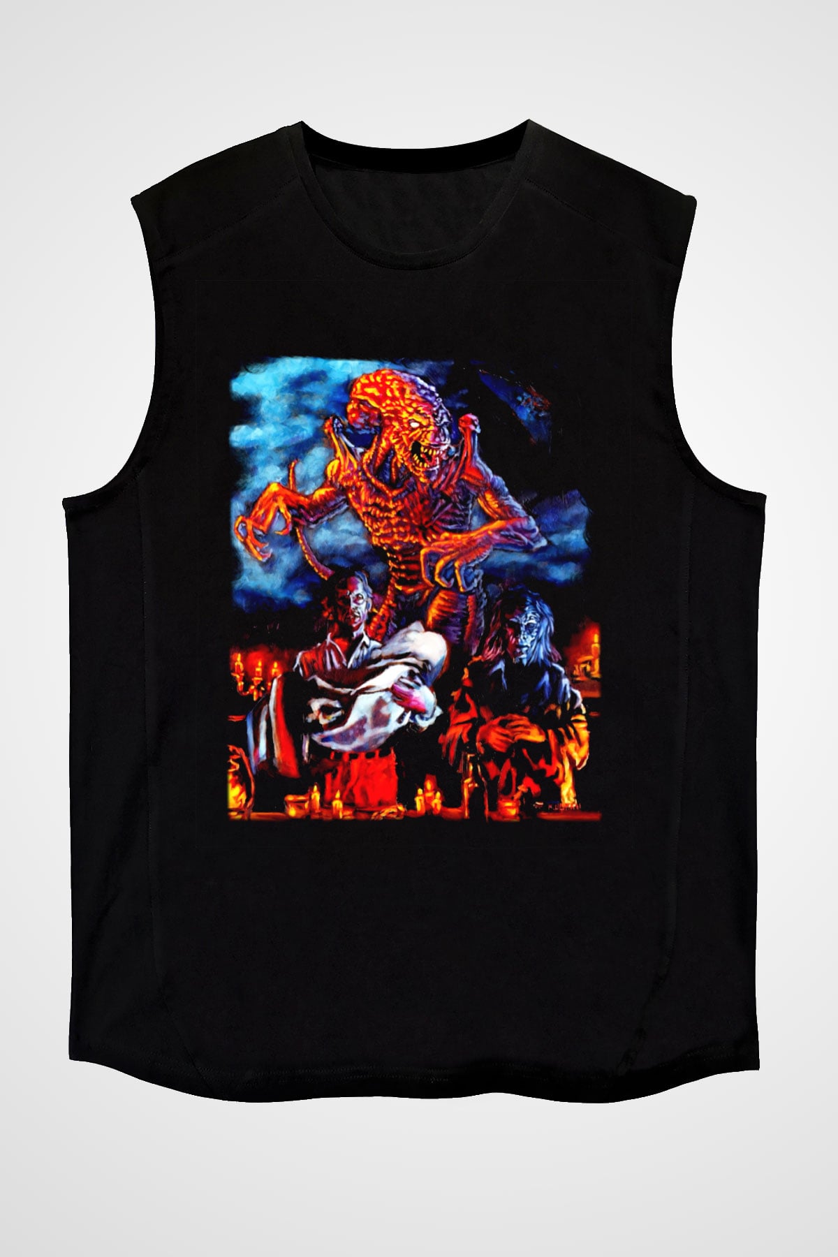 Pumpkinhead Siyah Unisex Kolsuz Tişört