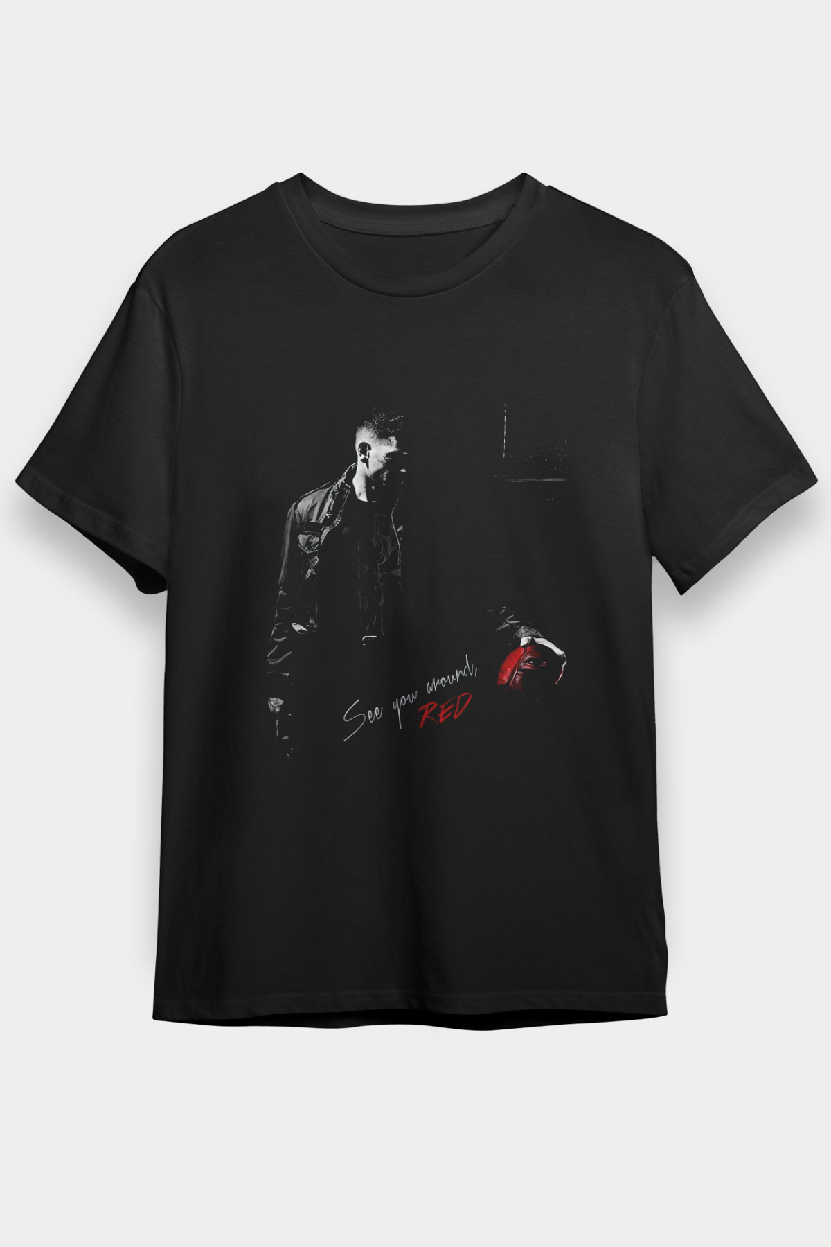 Punisher Siyah Unisex Tişört T-Shirt